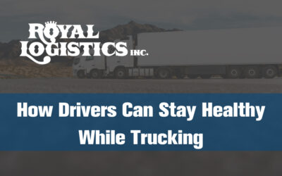 How Drivers Can Stay Healthy While Trucking